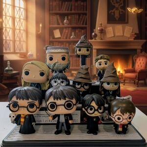 Harry Potter Funko Pop & Collectibles Bundle - 11 Piece Set